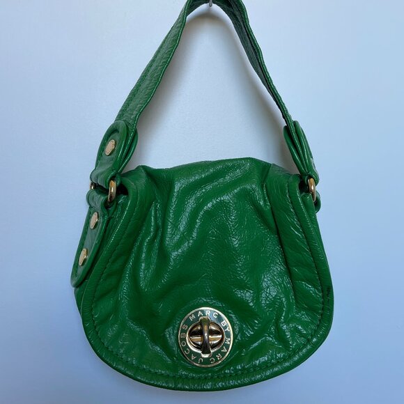 Marc By Marc Jacobs Shoulder Bag Purse Kelly Green - Picture 1 of 7